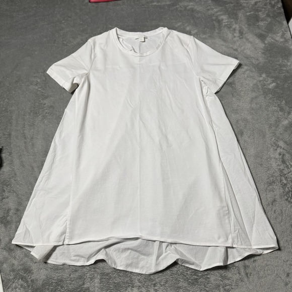 COS White Top XS Short Sleeve Old Money Quiet Luxury Closet Staple Capsule Piece - Picture 1 of 7